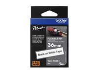 Brother TZe-FX261 - Svart på vitt - Rulle (3,56 cm x 8 m) 1 kassett(er) flexibel tape - för P-Touch PT-3600, 530, 550, 9200, 9400, 9500, 9600, 9700, 9800, D800, P900, P950 TZEFX261