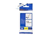 Brother TZe-FX241 - Lim - svart på vitt - Rulle (1,8 cm x 8 m) 1 kassett(er) flexibel ID-tejp - för Brother PT-D600; P-Touch PT-1880, D450, D800, E550, P750, P900, P950; P-Touch EDGE PT-P750 TZEFX241