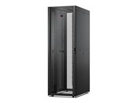 APC NetShelter SX Networking Enclosure with Sides - Rack - svart - 48U - 19" - TAA-kompatibel - för P/N: SRTL2K2RM1UWC, SRTL3KRM1UIC AR3347