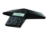 Poly Trio 8300 - VoIP-konferenstelefon - med Bluetooth interface med nummerpresentation/samtal väntar - IEEE 802.11a/b/g/n (Wi-Fi)/Bluetooth 5.0 - 3-riktad samtalsförmåg - SIP, SRTP, SDP - 3 linjer - svart 849A0AA#AC3