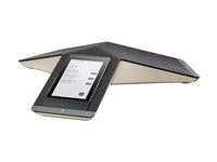 Poly Trio C60 NR - För Microsoft Teams - VoIP-konferenstelefon - med Bluetooth interface - IEEE 802.11a/b/g/n (Wi-Fi) / Bluetooth 4.2 - 5-vägs samtalsförmåg - SIP, SRTP, SDP - 3 linjer - svart 830A1AA