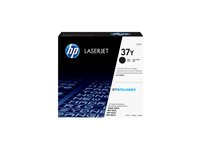 HP 37Y - Extra lång livslängd - svart - original - LaserJet - tonerkassett (CF237Y) CF237Y