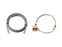 HP Cable Pack for Dual Cash Drawers - Kabelsats för kassalåda - för ElitePOS G1 Retail System; Engage One; RP3 Retail System; RP7 Retail System QT538AA