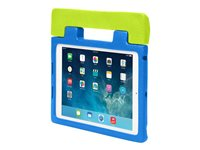 Kensington SafeGrip Rugged Carry Case & Stand - Skyddsfodral för surfplatta - blåbär K67809WW