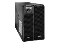 APC Smart-UPS SRT 10000VA - UPS (rackmonterbar/extern) - AC 230 V - 10 kW - 10000 VA - Ethernet 10/100, USB - utgångskontakter: 14 - 6U - svart - för P/N: SRT192BPUS, SRT192RMBP2US, SRT192RMBPUS, SRT6KXLTUS, SRT72RMBPUS, SRT96RMBPUS SRT10KXLI