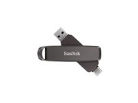 SanDisk Extreme PRO Dual Drive - USB flash-enhet - 1 TB - USB-C 3.2 Gen 2 SDDDE1-1T00-G46
