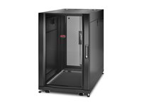 APC NetShelter SX - Rack skåp - svart - 18U - 19" - TAA-kompatibel - för P/N: SURT48RMXLBP AR3106