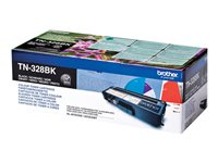 Brother TN328BK - Svart - original - tonerkassett - för Brother DCP-9270CDN, HL-4570CDW, HL-4570CDWT, MFC-9970CDW TN328BK