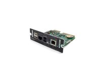 Schneider Electric Network Management Card 3 with Environmental Monitoring and Modbus - Adapter för administration på distans - SmartSlot - Gigabit Ethernet - för P/N: SMTL2K2RM2UCLNC, SMTL3000RM2UC, SMTL3000RM2UCNC, SMX2KR2UX145, SMX750CUS AP9643