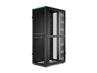 APC NetShelter SX Gen 2 - Rack skåp - 2258 H x 800 B x 1200 D mm, med sidor - golvstående - svart - 48U - 19" - TAA-kompatibel - för P/N: SRTL2K2RM1UWC, SRTL3KRM1UIC AR3387B2