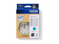 Brother LC125XLC - Superlång livslängd - cyan - original - bläckpatron - för Brother DCP-J4110, MFC-J4410, J4510, J4610, J4710, J6520, J6720, J6920 LC125XLC