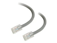 C2G Cat5e Non-Booted Unshielded (UTP) Network Patch Cable - Patch-kabel - RJ-45 (hane) till RJ-45 (hane) - 5 m - UTP - CAT 5e - tvinnad, enhetsstart - grå 83005