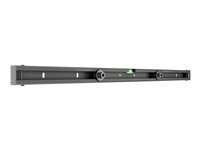 Multibrackets M Universal Wallmount Medium - Monteringssats (väggfäste) - för platt panel - svart - skärmstorlek: 32"-46" - väggmonterbar 7350022730991