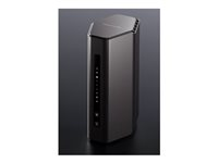 NETGEAR Nighthawk RS200 - Trådlös router - upp till 2500 kvadratfot 4-ports-switch - 1GbE, 2.5GbE, Wi-Fi 7 Dubbelband RS200-100EUS