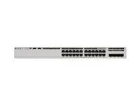 Cisco Catalyst 9200L - Network Essentials - switch - L3 - 24 x 10/100/1000 (PoE+) + 4 x gigabit SFP (upplänk) - rackmonterbar - PoE+ (740 W) C9200L-24P-4G-E