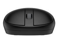 HP 245 - Mus - höger- och vänsterhänta - optisk - 3 knappar - trådlös - Bluetooth 5.1 - svart 81S67AA#ABB