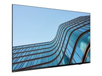 Lenovo ThinkVision E55 LFD - 55" Diagonal klass (54.6" visbar) LED-bakgrundsbelyst LCD-skärm - interaktiv - 4K UHD (2160p) 3840 x 2160 - HDR - Direct LED - svart 64A9GAT1EK