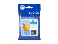 Brother LC3211C - Cyan - original - bläckpatron - för Brother DCP-J572, DCP-J772, DCP-J774, MFC-J890, MFC-J895 LC3211C