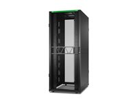 APC NetShelter SX Gen 2 - Rack skåp - 1991 H x 800 B x 1200 D mm, med sidor - golvstående - svart - 42U - 19" - TAA-kompatibel - för P/N: SRTL2K2RM1UWC, SRTL3KRM1UIC AR3380B2
