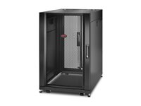 APC NetShelter SX - Rack skåp - svart - 18U - 19" - TAA-kompatibel - för P/N: SURT48RMXLBP AR3006