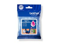 Brother LC521M - Magenta - original - kuddepack - bläckpatron - för Brother DCP-J1260W, DCP-J1310DW, DCP-J1313DW LC521M