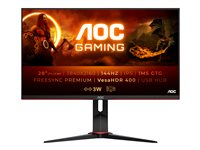 AOC Gaming U28G2XU/BK - LED-skärm - 4K - 28" - HDR U28G2XU/BK