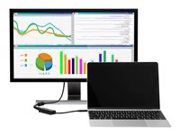 Kensington CV4000H USB-C 4K HDMI Adapter - Videokort - 24 pin USB-C hane till HDMI hona - stöd för 4K, aktiv K33993WWA