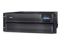 APC Smart-UPS X 2200 Rack/Tower LCD - UPS (rackmonterbar/extern) - AC 230 V - 1980 Watt - 2200 VA - Ethernet 10/100, RS-232, USB - utgångskontakter: 12 - 4U - svart - med APC UPS Network Management Card - för P/N: AR106SH6, AR109SH6, AR112SH6, AR3006, AR3006SP, AR3103, AR3103SP, AR3106, AR3106SP SMX2200HVNC