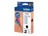 Brother LC223BK - Svart - original - bläckpatron - för Brother DCP-J4120, J562, MFC-J4625, J480, J5320, J680, J880; Business Smart MFC-J4420 LC223BK
