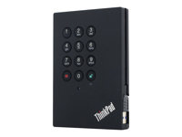 Lenovo ThinkPad USB 3.0 Secure - Hårddisk - 750 GB - extern (portabel) - USB 3.0 - 5400 rpm 0A65616