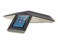Poly Trio C60 NR - VoIP-konferenstelefon - med Bluetooth interface med nummerpresentation/samtal väntar - IEEE 802.11a/b/g/n (Wi-Fi) / Bluetooth 4.2 - 5-vägs samtalsförmåg - SIP, SRTP, SDP - 3 linjer - svart 830A2AA