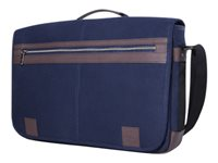 Dell Messenger - Notebook-väska - 16" - marinblå - för Chromebook 7310; Inspiron 5458, 55XX; Precision 5510, 7510; Vostro 35XX, 5459; XPS 15 460-BBHG