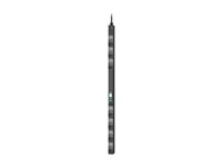 APC NetShelter Rack PDU Advanced - Kraftdistributionsenhet (kan monteras i rack) - omkopplingsbar - AC 400/415 V - 11.5 kW - 11500 VA - 3-fas - Ethernet 10/100/1000, Ethernet 10/100 - ingång: IEC 60309 520P6 - utgångskontakter: 42 (21 x IEC 60320 C13/C15/C19/C21, 21 st. IEC 60320 C13/C15) - 0U - 1.8 m sladd - svart APDU10250SW
