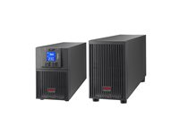 APC Easy UPS On-Line - UPS - turret, förlängd driftstid - AC 220/230/240 V - 900 Watt - 1000 VA - 1-fas - Bly-syra - USB, serial - utgångskontakter: 4 - Europa - svart, RAL 7010 SRV1KIL-E