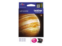 Brother LC1240M - Magenta - original - bläckpatron - för Brother DCP-J525, J725, J925, MFC-J430, J5910, J625, J6510, J6710, J6910, J825 LC1240M
