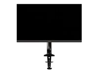 AOC AS110D0 - Monteringssats - justerbar arm - för LCD-display - aluminiumlegering - svart - skärmstorlek: upp till 27 tum - disk-monteringsbar AS110D0