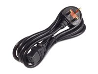 APC - Strömkabel - IEC 60320 C19 till BS 1363A (hane) - 2.44 m - svart - för P/N: SCL500RMI1UC, SMT2200I-AR, SMT2200R2I-AR, SMT3000I-AR, SMT3000R2I-AR, SRT10RMXLIX806 AP9895