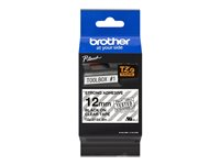 Brother TZe-S131 - Extrastark häftning - svart på klar - Rulle (1,2 cm x 8 m) 1 kassett(er) bandlaminat - för Brother PT-D210, D600, H110; P-Touch PT-1005, 1880, E310, E800; P-Touch Cube Plus PT-P710 TZES131