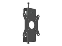 Multibrackets M Pro - Monteringskomponent (monitorfäste) - stål - svart - montering på skena 7350073736300