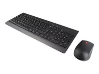 Lenovo Essential Wireless Combo - Sats med tangentbord och mus - trådlös - 2.4 GHz - tysk 4X30M39472