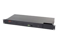 APC KVM 2G Analog - Omkopplare för tangentbord/video/mus - CAT5 - 16 x KVM port(s) - 1 lokal användare - rackmonterbar - TAA-kompatibel - för P/N: SMX1500RM2UCNC, SMX2KR2UX145, SMX3KR2UNCX145, SMX750C, SMX750CNC, SMX750CUS KVM0116A