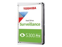 Toshiba S300 Pro MD10ADA800V - Hårddisk - Övervakning - 8 TB - inbyggd - 3.5" - SATA 6Gb/s - 7200 rpm - buffert: 512 MB MD10ADA800V