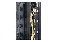 APC Data Distribution Cable - Nätverkskabel - TAA-kompatibel - RJ-45 (hona) till RJ-45 (hona) - 2.7 m - UTP - CAT 5e - stigare - grå DDCC5E-009