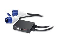 APC In-Line Current Meter AP7155B - Aktuell övervakningsenhet - AC 230 V - Ethernet 10/100, RS-232 - utgångskontakter: 1 - för P/N: SCL500RMI1U, SMX1500RM2UCNC, SMX2KR2UX145, SMX3KR2UNCX145, SMX750CNC, SMX750CUS AP7155B