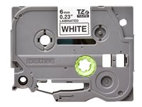 Brother TZe-211 - Standardlim - svart på vitt - Rulle (0,6 cm x 8 m) 1 kassett(er) bandlaminat - för Brother PT-D210, D600, H110; P-Touch PT-1005, 1880, E310, E800; P-Touch Cube Plus PT-P710 TZE211