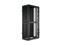 APC NetShelter SX Gen 2 - Rack skåp - 2258 H x 600 B x 1070 D mm, med sidor - golvstående - svart - 48U - 19" - TAA-kompatibel - för P/N: SRTL2K2RM1UWC, SRTL3KRM1UIC AR3107B2