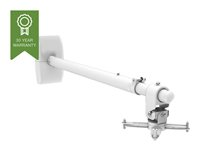 Vision Techmount TM-ST2 - Monteringssats (väggfäste, stång) - teleskopisk - för projektor - satinvit TM-ST2
