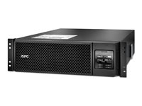 APC Smart-UPS SRT 5000VA RM - UPS (kan monteras i rack) - AC 208/240 V - 4800 Watt - 5400 VA - Ethernet 10/100, USB - utgångskontakter: 4 - 3U - svart - för P/N: AR3140G, AR3340G, AR3355W, AR4038IX432, NBWL0356A, SRT1500RMXLA, SRT1500RMXLA-NC SRT5KRMXLT