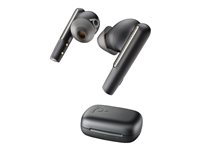 Poly Voyager Free 60 UC M - True wireless-hörlurar med mikrofon - inuti örat - Bluetooth - aktiv brusradering - kolsvart - Certifierad för Microsoft-teams 7Y8L8AA