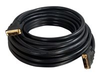 C2G Pro Series - DVI-kabel - DVI-D (hane) till DVI-D (hane) - 22.8 m - svart 82022